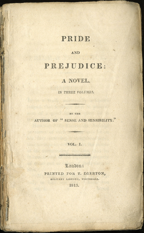 Jane Austen Pride and Prejudice